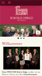 Mobile Screenshot of burghof-oswald.de